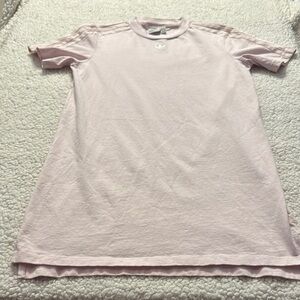 Adidas Pink Midi Dress Casual Comfort